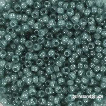 Miyuki seed beads – Ceylon translucent eucalyptus 11/0, 10 gram