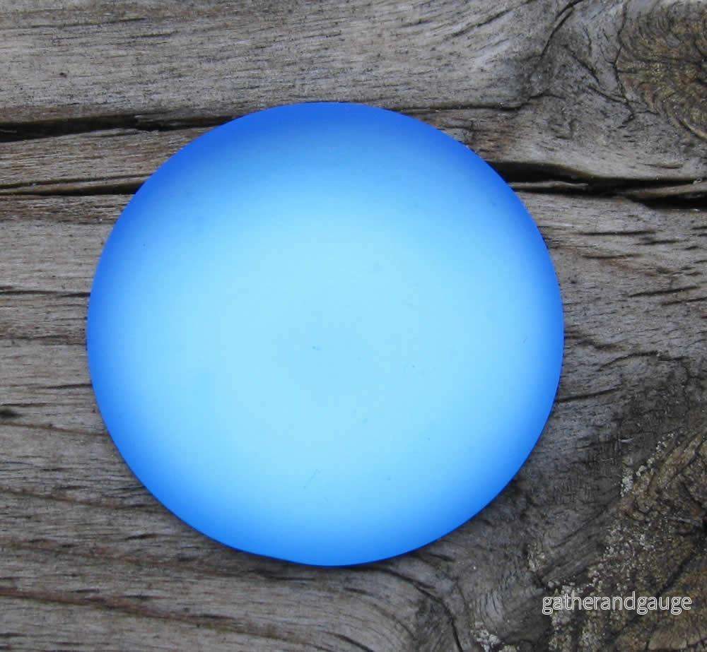 Luna Cabochon - Skyblue 24 mm, 1 styck
