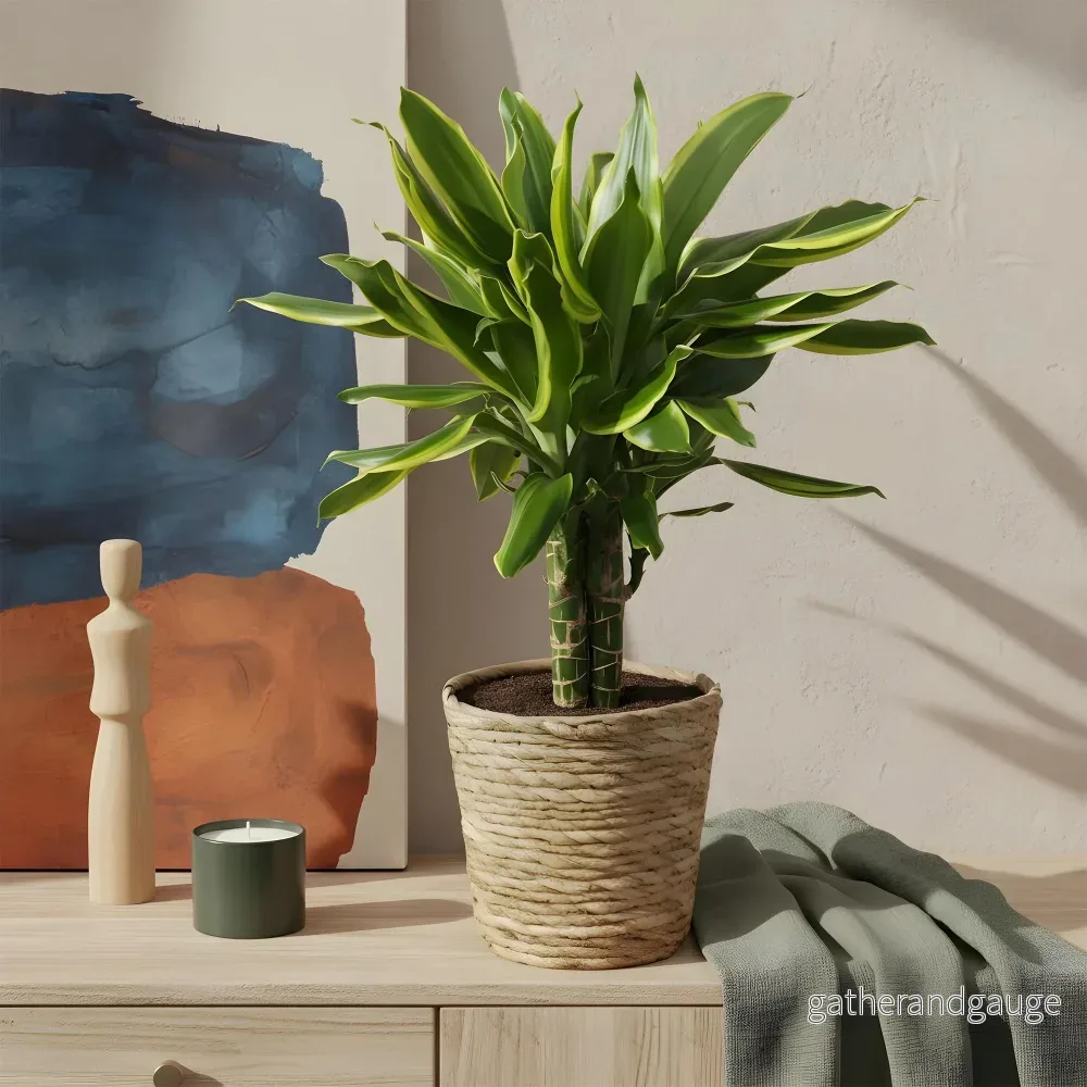 Dracaena Golden Coast – Set om 2 – Höjd 50-55 cm