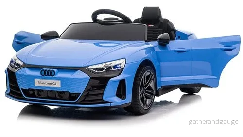 Elbil barn Audi RS e-tron GT 4x12V Blå Elbil barn Audi RS e-tron GT 4x12V Blå