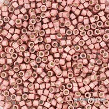 Miyuki Delica - Galvanized Semi Frosted Pink Blush 11/0 5 gram