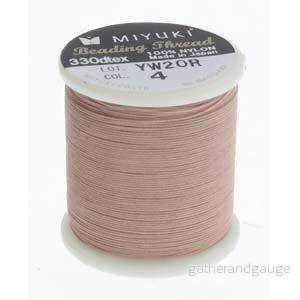 Miyuki Beading thread - Blush, 1 Rulle
