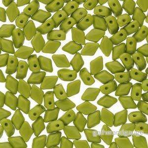 Matubo Mini Gemduo - Opaque Green 6x4mm, 5 gram