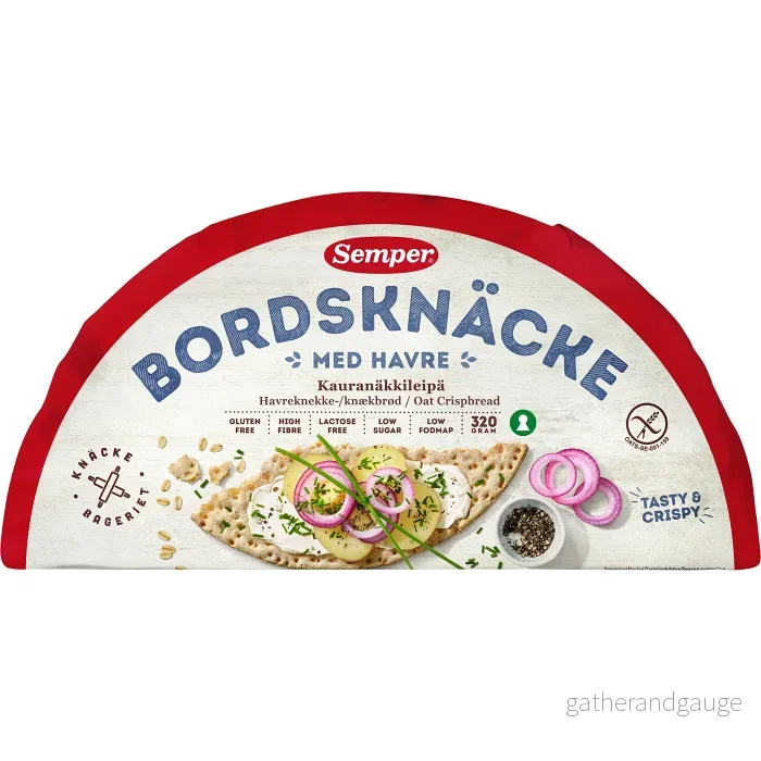 Semper Bordsknäcke glutenfritt 320g Semper Bordsknäcke glutenfritt 320g