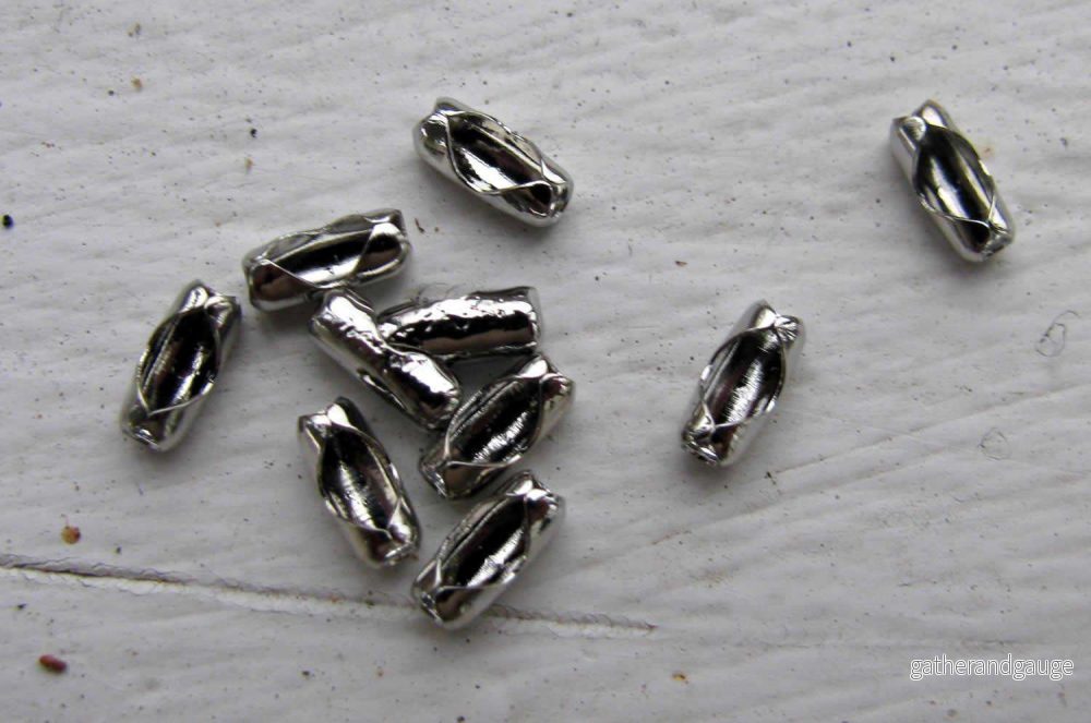 Lås till Kulkedja - Storpack Silverfärgad 1,5mm 250-pack - Bild 2