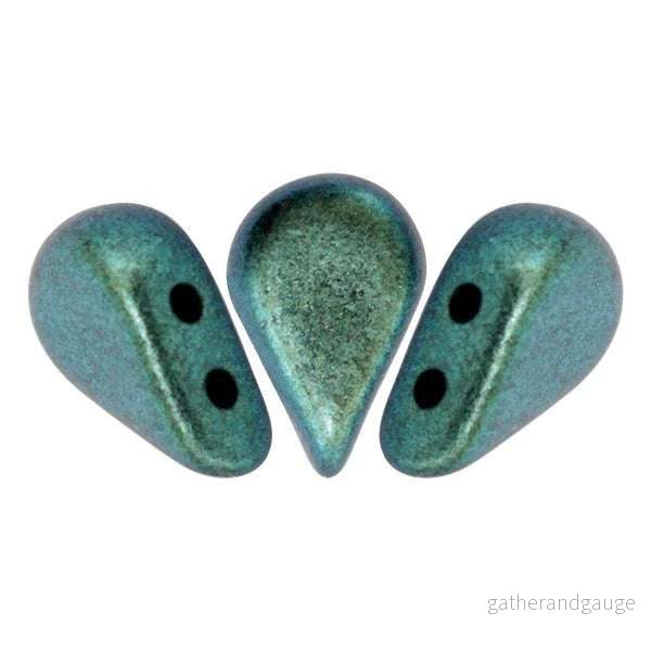 Amos® par Puca® – Metallic Matte Green Turquoise, 10 gram Amos® par Puca® – Metallic Matte Green Turquoise, 10 gram