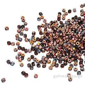 Matubo 10/0 Cylinder – Aqua Capri Gold 5 gram Matubo 10/0 Cylinder – Aqua Capri Gold 5 gram