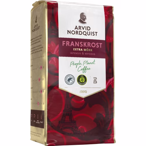 Arvid Nordquist Franskrost Extra Mörkrost Bryggkaffe Arvid Nordquist Franskrost Extra Mörkrost Bryggkaffe