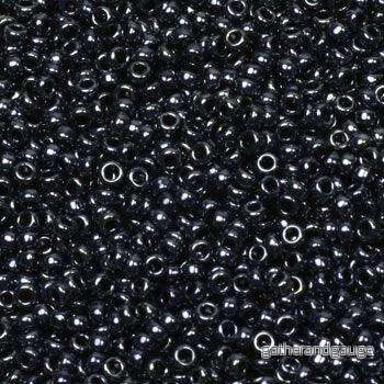 Miyuki Seed Beads - Gunmetal 15/0, 10 gram