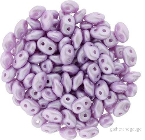 SuperDuo - Pearl Coat Light Lilac, 10 gram - Bild 2