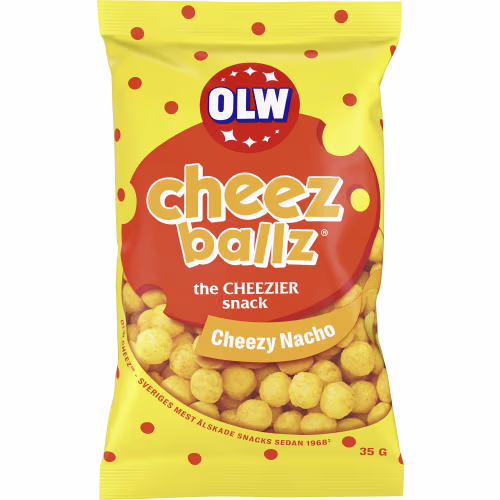 OLW Cheese Ballz 35g OLW Cheese Ballz 35g