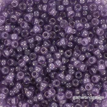 Miyuki Seed Beads – Ceylon Translucent Lavender 11/0, 10 gram