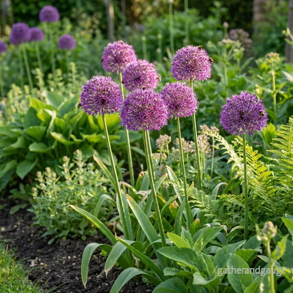 Ail d'ornement Purple Sensation - Bild 2