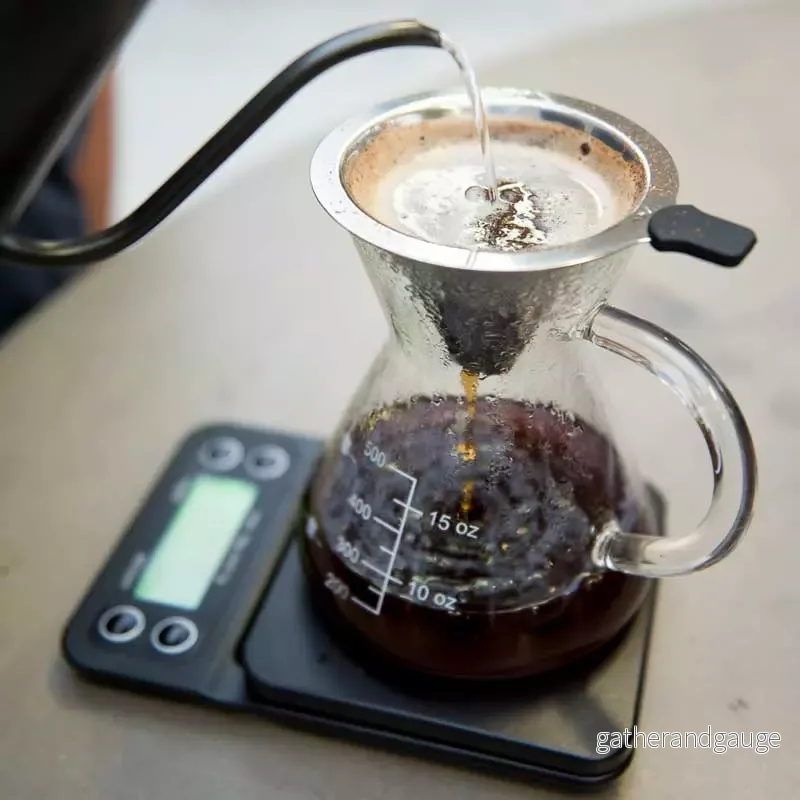 Kaffevåg med timer - Coffee Time - Batteridriven - Bild 2