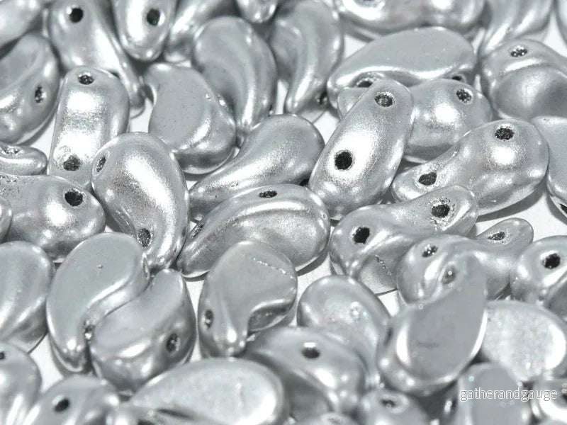 Zoliduo Höger – Aluminium Silver 5x8mm, 20-pack Zoliduo Höger – Aluminium Silver 5x8mm, 20-pack