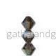 Tjeckiska MC Bicone – Black Diamond AB 6 mm, 1 sträng Tjeckiska MC Bicone – Black Diamond AB 6 mm, 1 sträng