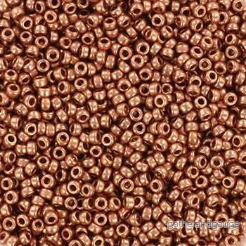 Miyuki Seed Beads - Plated Copper 15/0, 10 gram