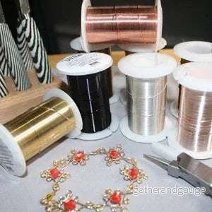 Wire Elements 16 Ga - Antik Kopparfärgad Non Tarnish 1 rulle - Bild 2
