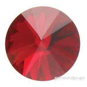 Preciosa Rivoli Maxima – Siam 12mm, 1 styck