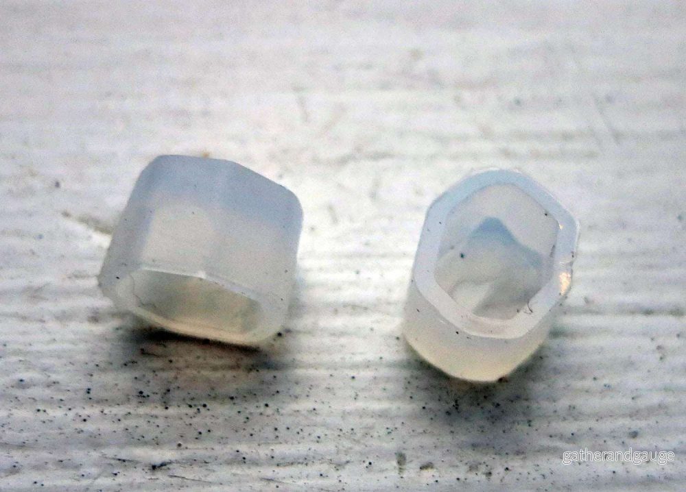Silkonform - Mini facetterad oval 7x5mm 1 set