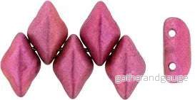 Matubo Gemduo – Metalust Matte Hot Pink 8x5mm, 10 gram Matubo Gemduo – Metalust Matte Hot Pink 8x5mm, 10 gram