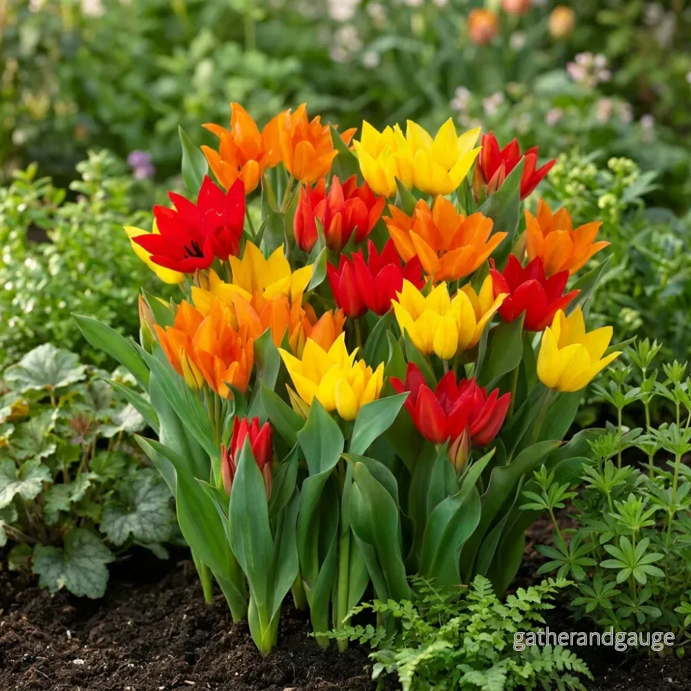 Tulipe botanique praestans en mélange - Bild 2