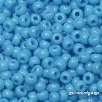 Miyuki Seed Beads – Opaque Light Blue 8/0 – 10 Gram