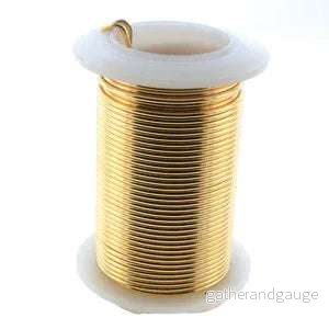 Wire Elements 16 Ga - Guldfärgad Non Tarnish 1 Rulle