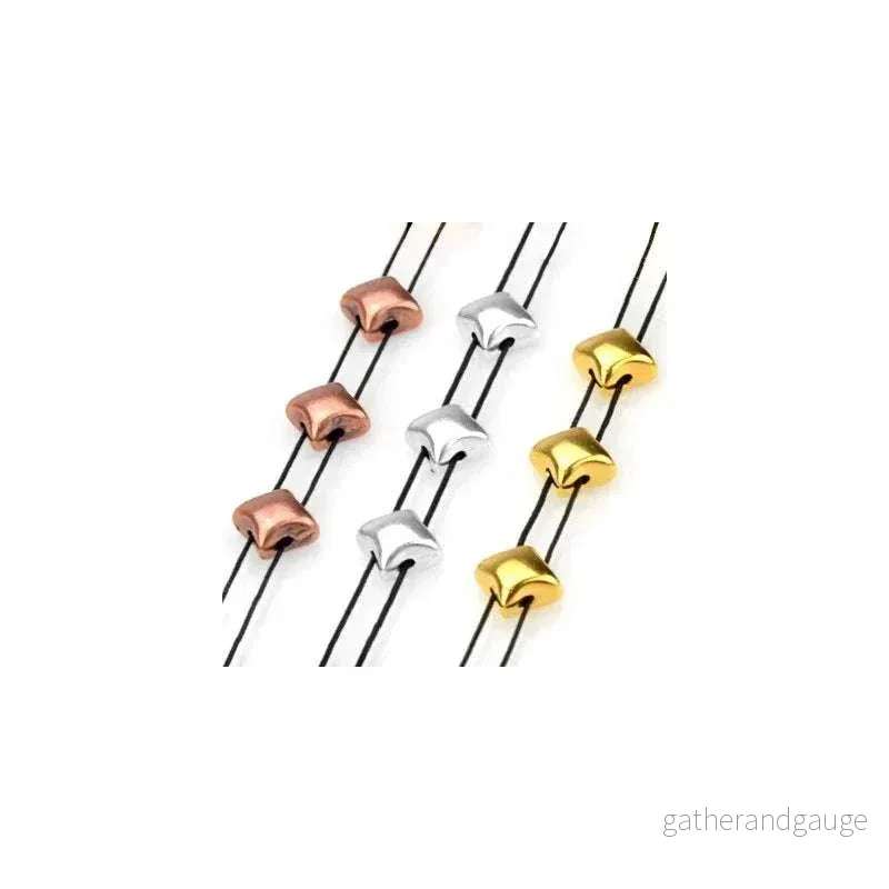 Mellandel Guldfärgad - Like Wibeduo 8mm 2-pack - Bild 3