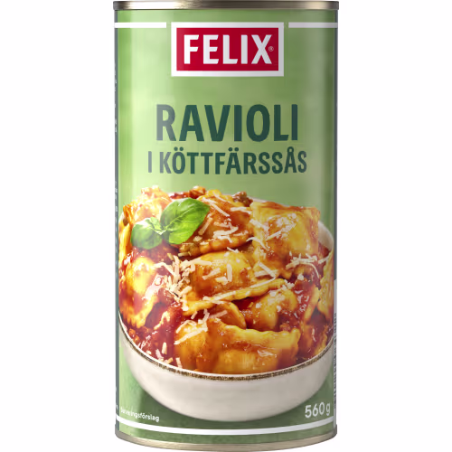 Felix Ravioli i Köttsås 560g