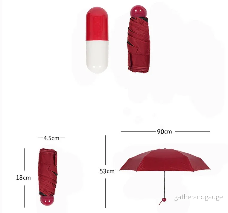 Reseparaply - Miniparaply - i praktisk förvaring
