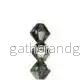 Tjeckiska MC Bicone - Crystal VT Med 2X 4 mm, 1 sträng