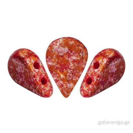 Amos® par Puca® - Opaque Coral Red Tweedy, 10 gram