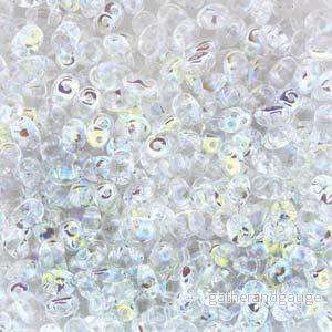 SuperDuo – Crystal AB, 10 gram SuperDuo – Crystal AB, 10 gram