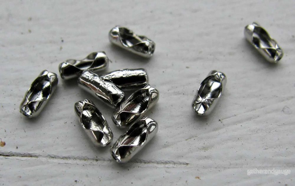 Lås till Kulkedja – Storpack Silverfärgad 1,5mm 250-pack