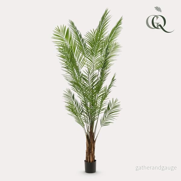 Areca palmier artificiel 240cm Areca palmier artificiel 240cm