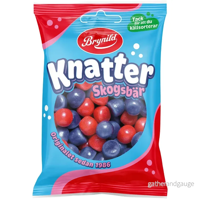 Brynild Knatter Skogsbär 80g