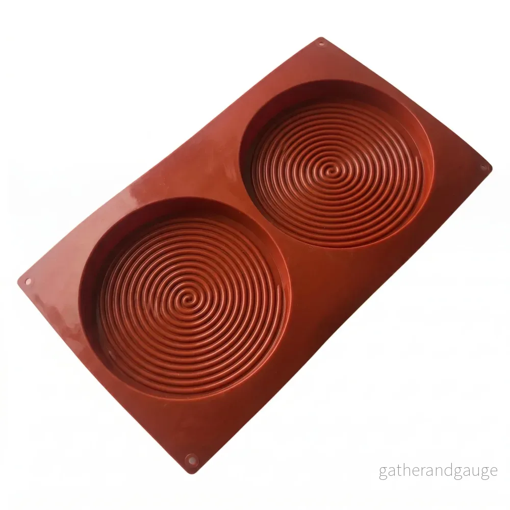Silikonform spiral