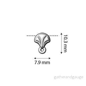 Cymbal Element - Padanassa Antique Silver Plated 2-pack - Bild 2