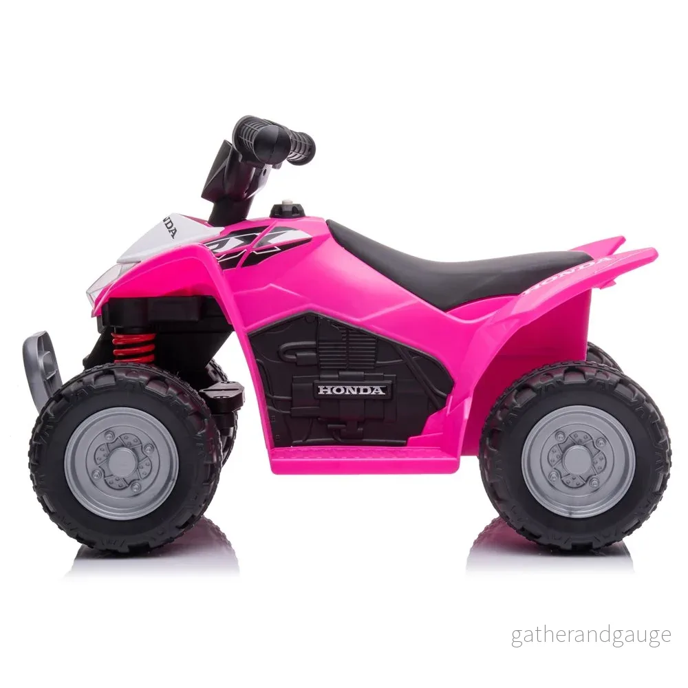 Elbil barn Honda PX250 ATV 6V Rosa - Bild 3