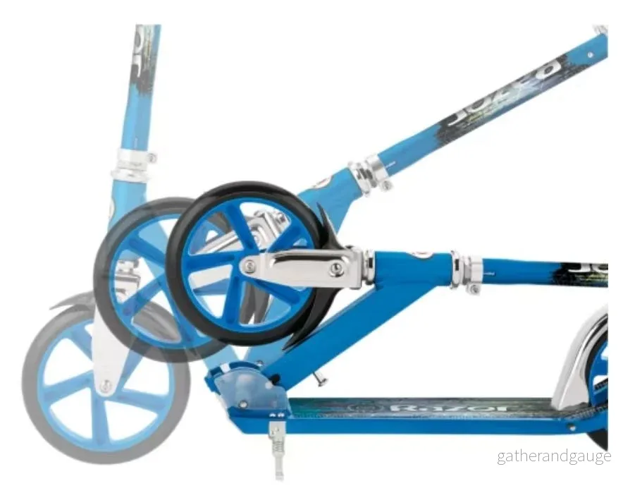 Sparkcykel Razor A5 Lux Blå - Bild 2