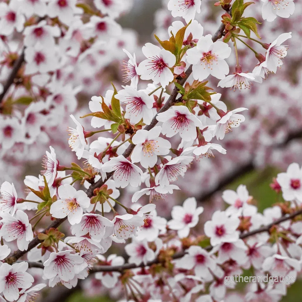 Japansk Körsbär Dvärg (Prunus incisa) 'Koujou-No-Mai' - Bild 3