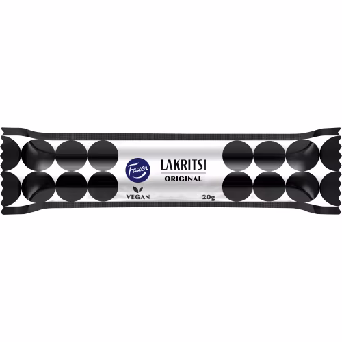 Fazer Lakritsi Original Stång 20g Fazer Lakritsi Original Stång 20g
