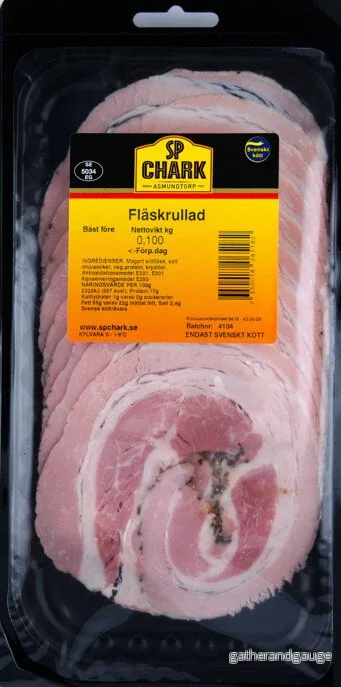 Fläskrullad 100g SP Chark