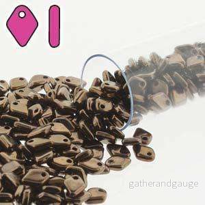 Dragon Scale Bead - Jet Bronze, 5 gram - Bild 2