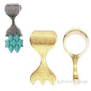 Cymbal Element - Paliochori 24K Gold Plated 1 styck