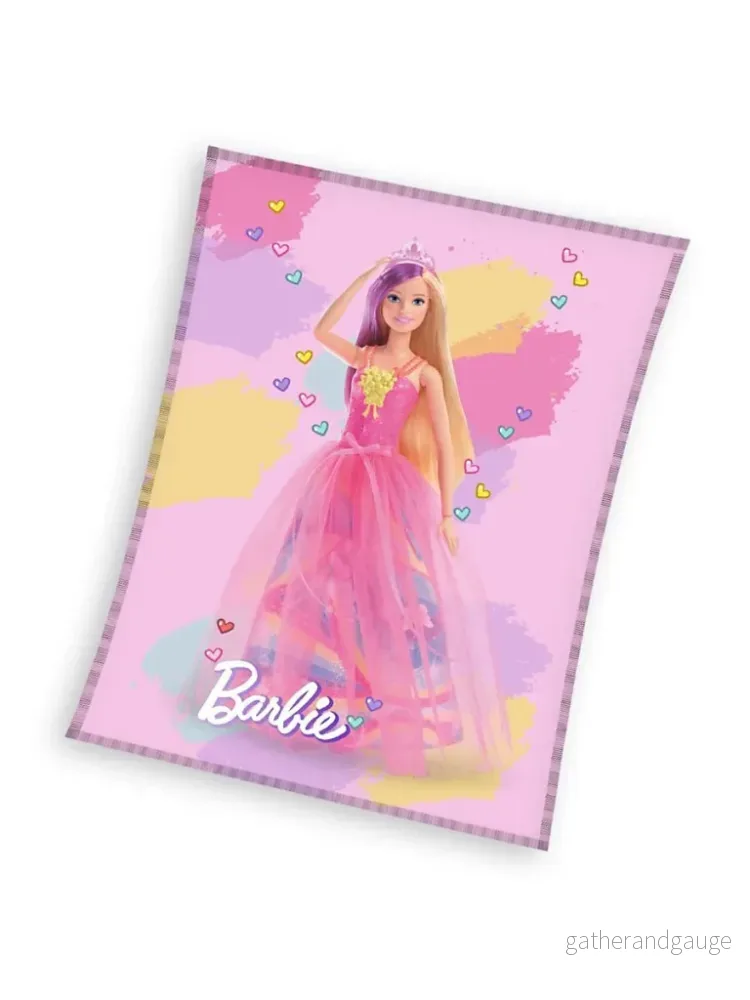 Barbie Mjuk Filt 130×170 cm Barbie Mjuk Filt 130×170 cm