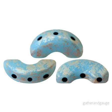 Arcos® par Puca® Opaque Blue Turquoise Splash, 10 gram