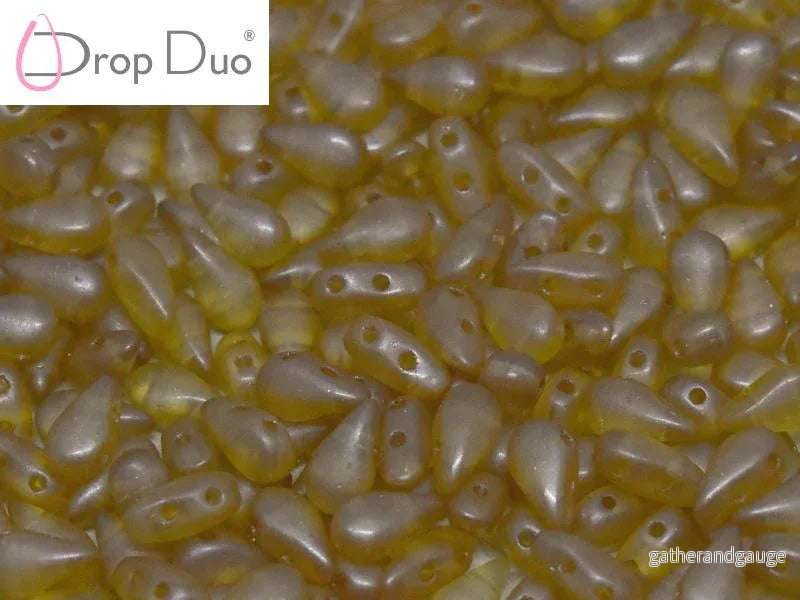 DropDuo® – Crystal Celsian Full Matted 3x6mm, 30-pack