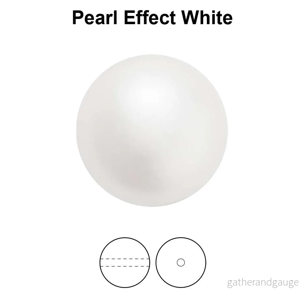 Preciosa Pearl Round – Maxima White 8 mm, 20- pack Preciosa Pearl Round – Maxima White 8 mm, 20- pack